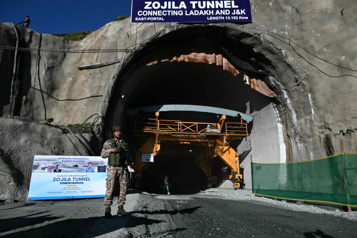 Zojila Tunnel Breakthrough Brings Kashmir-Ladakh Closer